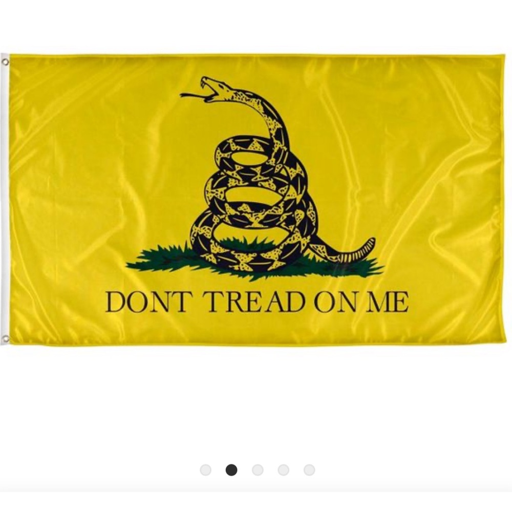 5 feet x 3 feet don’t tread on me flag